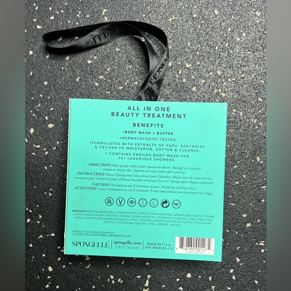 SPONGELLÉ | Body Wash Infused Buffer | Ginger Bergamot- 85g - Picture 3 of 3